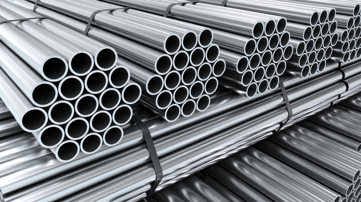 New tubes. Round Metal tubes Stacks. Трубы на текст 3д рендер